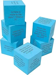 Teacher Created Resources 20634 Foam: Reading Comprehension Cubes