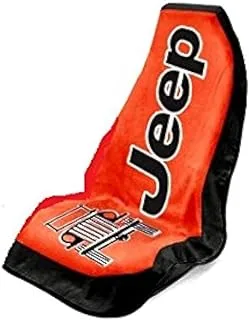 Seat Armor T2G100R Universal Fit Jeep Towel-2-Go واقي مقعد - أحمر