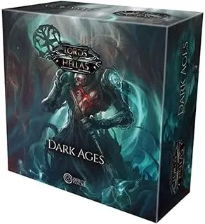 Lord of Hellas: Dark Ages Expansion - توسيع لعبة اللوحة بواسطة Awaken Realms 1-6 لاعبين - 60-240 دقيقة من اللعب - ألعاب الطاولة لليلة اللعب - للمراهقين والبالغين الذين تزيد أعمارهم عن 14 عامًا - النسخة الإنجليزية