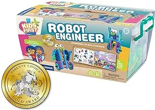 مجموعة Thames & Kosmos Kids First Robot Engineer وكتاب القصص القصيرة