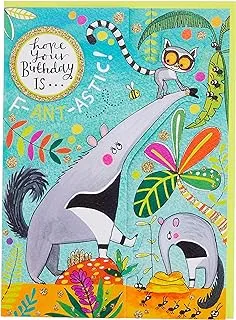 Rachel Ellen Designs Wild Things Fantastic Anteater Birthday Card