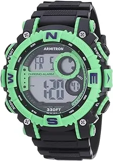 Armitron Sport Men's Digital Chronograph Resin Strap Watch, 40/8284