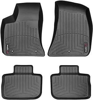 WeatherTech DigitalFit Front and Rear Floorliner Mats for Chrysler 300/Dodge Charger RWD, Black