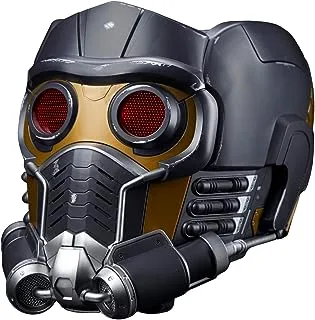 Marvel Legends Series Star-Lord Premium Electronic Roleplay Helmet with Light and Sound FX, Guardians of the Galaxy Adult Roleplay Gear