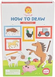 Tiger Tribe On The Farm How to Draw Activity Set