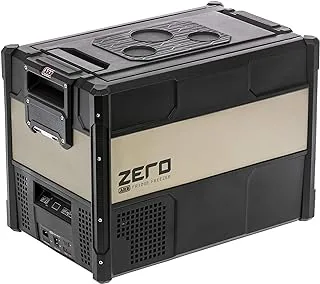 ARB 10802442 ZERO ثلاجة محمولة بمنطقة واحدة 47QT، تحكم بالبلوتوث، 12/110 فولت للسيارة والقوارب والشاحنات وسيارات الدفع الرباعي والمركبات الترفيهية، مثالية للتخييم والخارج وصيد الأسماك