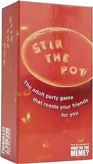 WHAT DO YOU MEME? Stir The Pot - The Party Game That Roasts Your Friends - Adult Card Games for Game Night