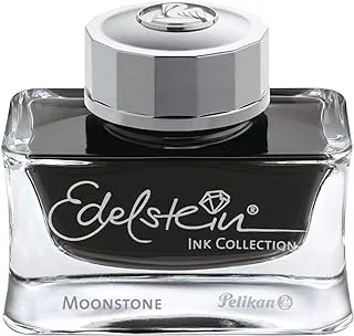 Pelikan Fine-Writing 300827 مجموعة حبر الأحجار الكريمة حجر القمر، حبر العام 2020، 50 مل