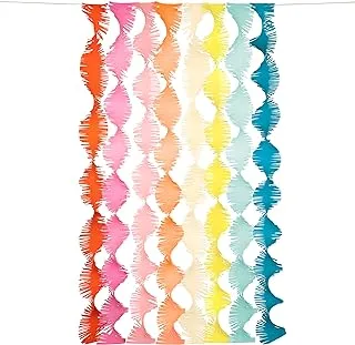 Meri Meri Rainbow Twisty Fringe Garland, 3 Meter Length