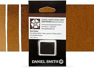 Daniel Smith Extra-Fine Watercolor Half Pans, Burnt Umber