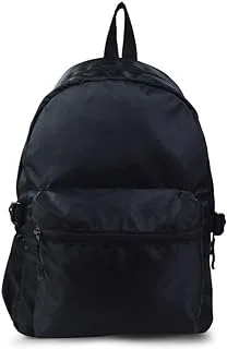 KO:LN Black Unisex Kids KL-SS23-BG-07 Solid Backpack