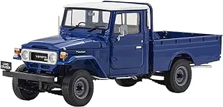 كيوشو 1/18 مقياس تويوتا لاند كروزر FJ40 نموذج شاحنة ديكاست، أزرق