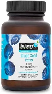 Blueberry Naturals Grape Seed Extract 100 mg Vegetarian Capsules 30's