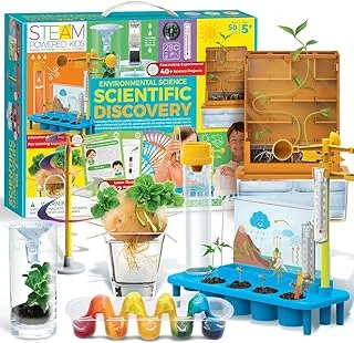 4M STEAM Powered Kids -Scientific Discovery - Environmental Science Kit for Kids ages 5+ with over 40 projects