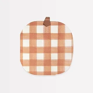 Meri Meri Gingham Pumpkin Napkin 16-Pieces