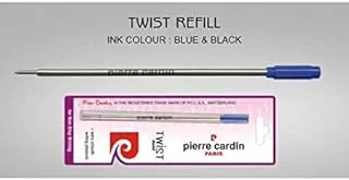 Pierre Cardin Twist Refill (Blue), Set of 10 Pieces