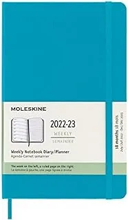 Moleskine Classic 18 Month 2022-2023 Weekly Planner, Hard Cover, Large (5