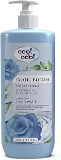 Cool & Cool Exotic Bloom- 500Ml - Anti-Bacterial,Skin-Softening & Moisturizing Liquid Hand Wash