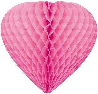 Italo Heart Shaped Decorative Paper, Pink, One Size