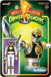 Mighty Morphin Power Rangers White Ranger ReAction Figure