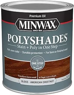 Minwax POLYSHADES GLOSS AMERICAN CHESTNUT QUART