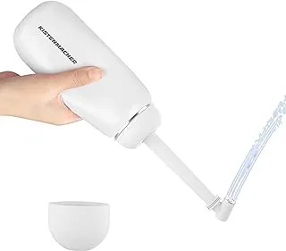 KISTENMACHER TRAVEDELITY, Portable Bidet Sprayer, white, for outdoor, camping trips or traveling