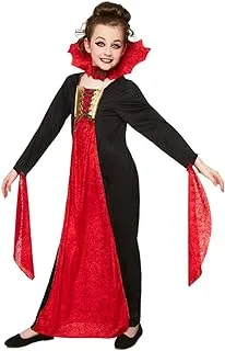 Mad Toys Vampiress Kids Halloween Cosplay Dress-Up Roleplay Spooky Theme Party Trick or Treat Costume, XL 9-10 Years