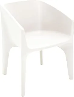 Tramontina Paco White Polyethylene Armchair