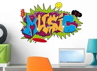 BPA Music Peel and Stick Wall Decals (24 in W x 17 in H), Medium