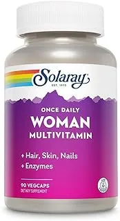 Solaray Once Daily Woman Multivitamins V-Cap 90's