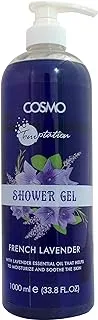 Cosmo Temptation Shower Gel French Lavender, 1000ml