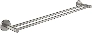 Essentials Double Towel Bar 600mm Supersteel