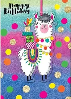 Rachel Ellen Designs Marigold Happy Birthday Llama Card