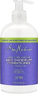 SHEA MOISTURE SheaMoisture Hair Care System For Stronger Hair & Healthier Scalp Anti-Dandruff Conditioner Formulated with Apple Cider Vinegar and Fair Trade Shea Butter 13 oz