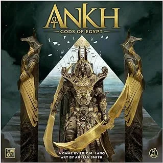 Asmodée Cool Mini or Not- Ankh Gods of Egypt - Board Game