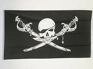 BPA Pirate Brethren of The Coast Flag 2' x 3' - Pirates Flags 60 x 90 cm - Banner 2x3 ft