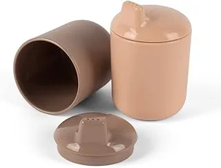 tiny BIO Sippy Cups - Mocha & Cream