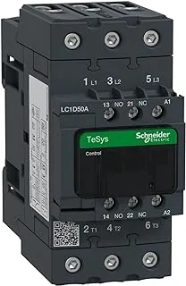 Schneider Electric TeSys D contactor - 3P(3 NO) - AC-3 - <= 440 V 50 A - 48 V AC 50/60 Hz coil, LC1D50AE7