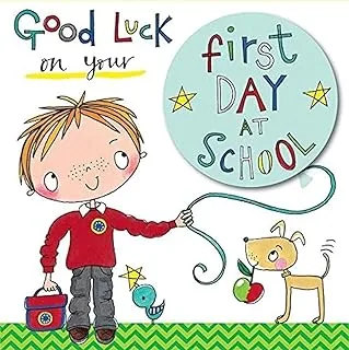 Rachel Ellen Designs First Day of School Good Luck Wishes Card