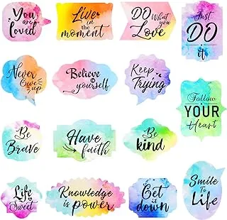 BPA 480 Pieces Motivational Stickers Inspiring Planner Stickers Inspirational Quotes Stickers Encouragement Decals Stickers for Laptop Book Phone Car Luggage Bike