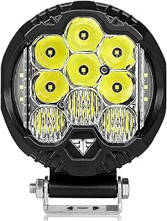 5 Inch 50W LED Offroad Light,1 PCS Side Shooter LED Pod Light White Spot Flood Combo Beam Driving Light lP68 Waterproof Work Lights for Jeep Wrangler Truck Pickup 4x4 SUV ATV UTV