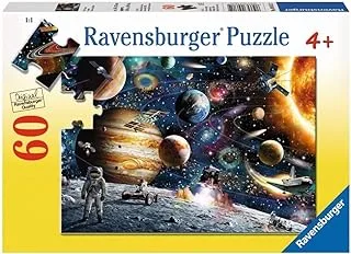 Ravensburger Outer Space 60 Piece Jigsaw Puzzle for Kids – Every Piece is Unique, Pieces Fit Together Perfectly