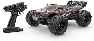 MJX – Brushless RC Hobby GradeTruck | High Speed, 2.4Ghz Remote Control | 1:16 Scale Radio Controlled Off-roader Electronic Monster R/C Truck | RTR, All Terrain - Black