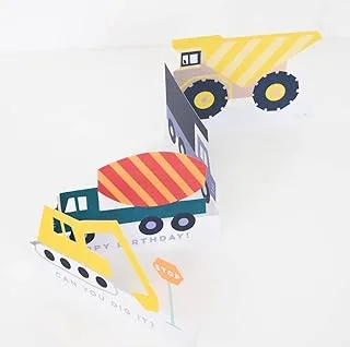 Meri Meri Construction Concertina Birthday Card