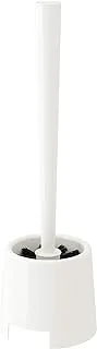 Ikea European Toilet Bowl Brush Cleaner With Holder White Polypropylene