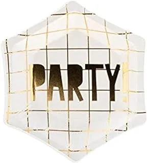 Party Deco Let's Celebrate Party Plates