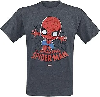 تي شيرت Funko Amazing Spider-Man Marvel Pop، متوسط، متعدد الألوان