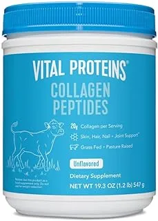 Vital Proteins Collagen Peptides Unflavored - 27 servings - 547g (19.3 Oz) (packaging may vary)