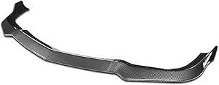 DNA Motoring 2-PU-568-PCF OE Style Front Bumper Lip with Side Canards Compatible With 11-14 Charger SRT,Carbon Fiber Look