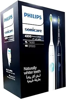 SONICARE Philips Protective Clean Dual Pack HX6450/05, Certified UAE 3 Pin